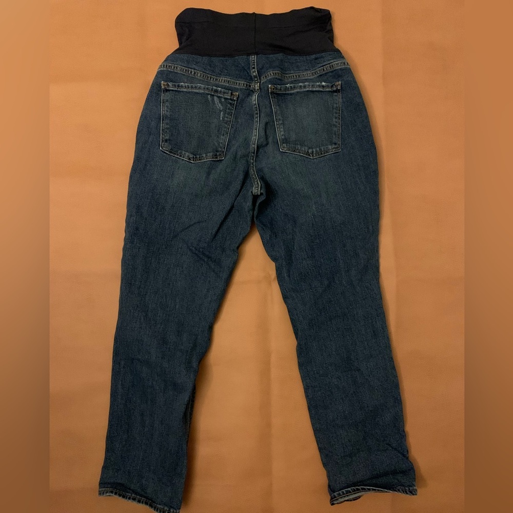 Maternity Full Panel Boyfriend Jeans - Picture 3 of 3